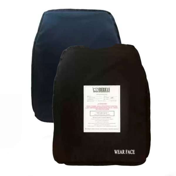 Par de Paneles Antibalas NIJ IIIa + Antipunzón KR1SP1 30x25cm