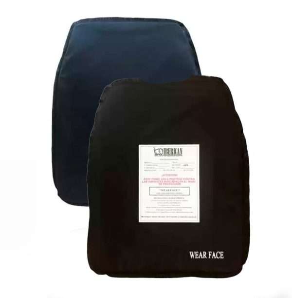 Par de Paneles Antibalas NIJ IIIa + Antipunzón KR1SP1 30x25cm