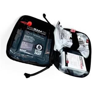KIT Pouch IFAK + Material Sanitario   Coyote, Botiquín IFAK control sangrado