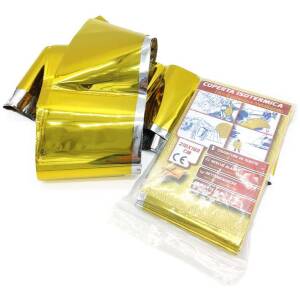 Manta de rescate oro/plata