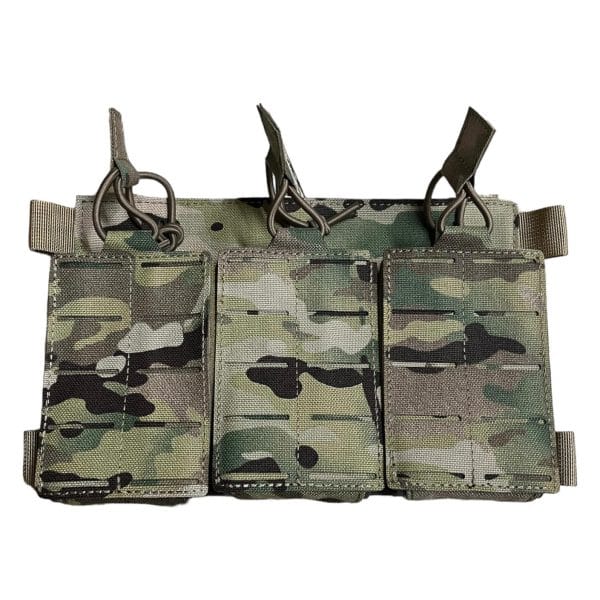Portacargador de Fusil Triple