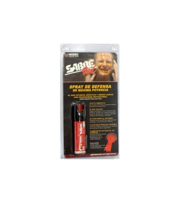 Spray de Defensa de Pimienta SABRE RED Chorro Balístico (22ml) - Imagen 3